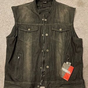 SSGear speed and strength soul shaker denim vest